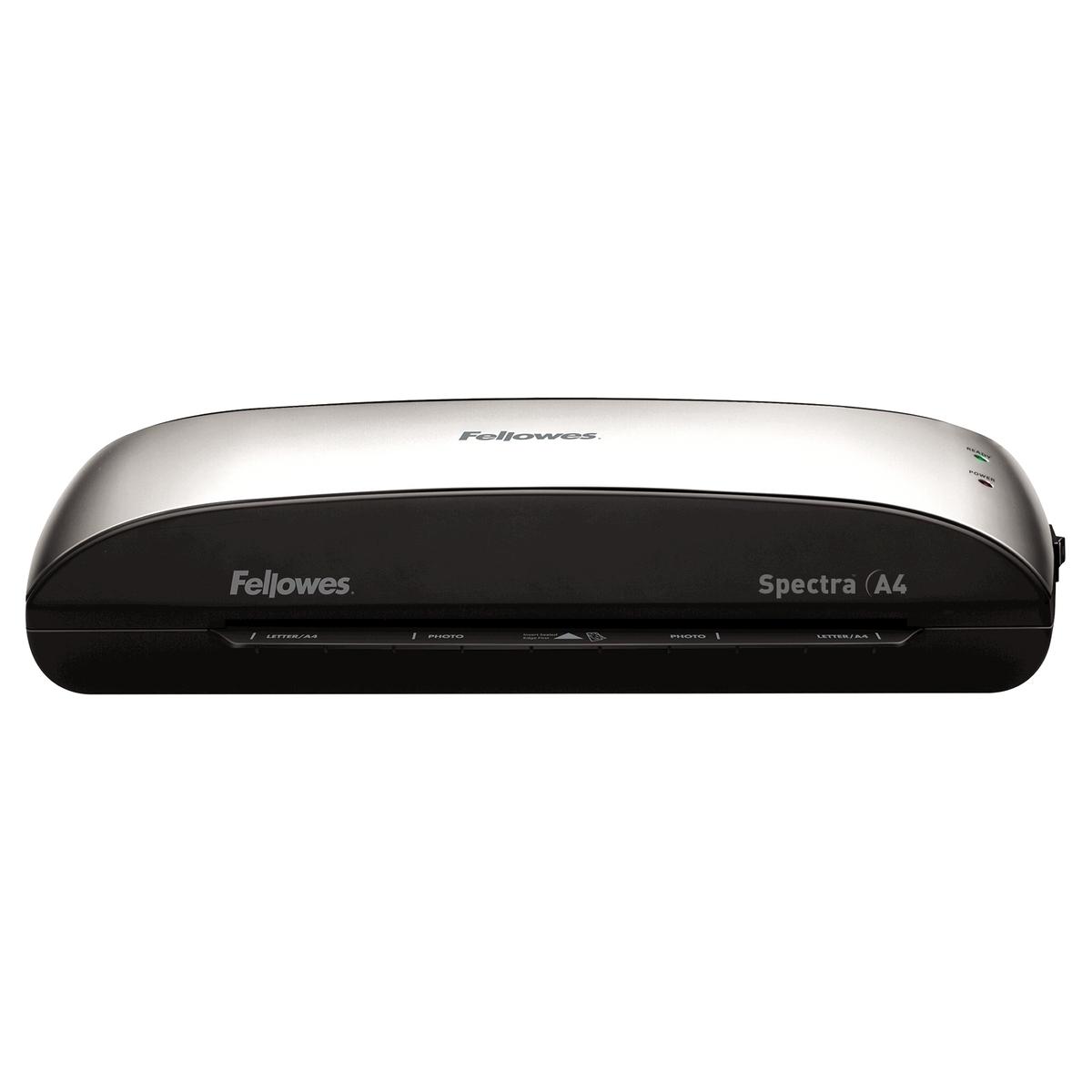 Plastifieuse à pochettes SPECTRA A4 FELLOWES — Vue de face