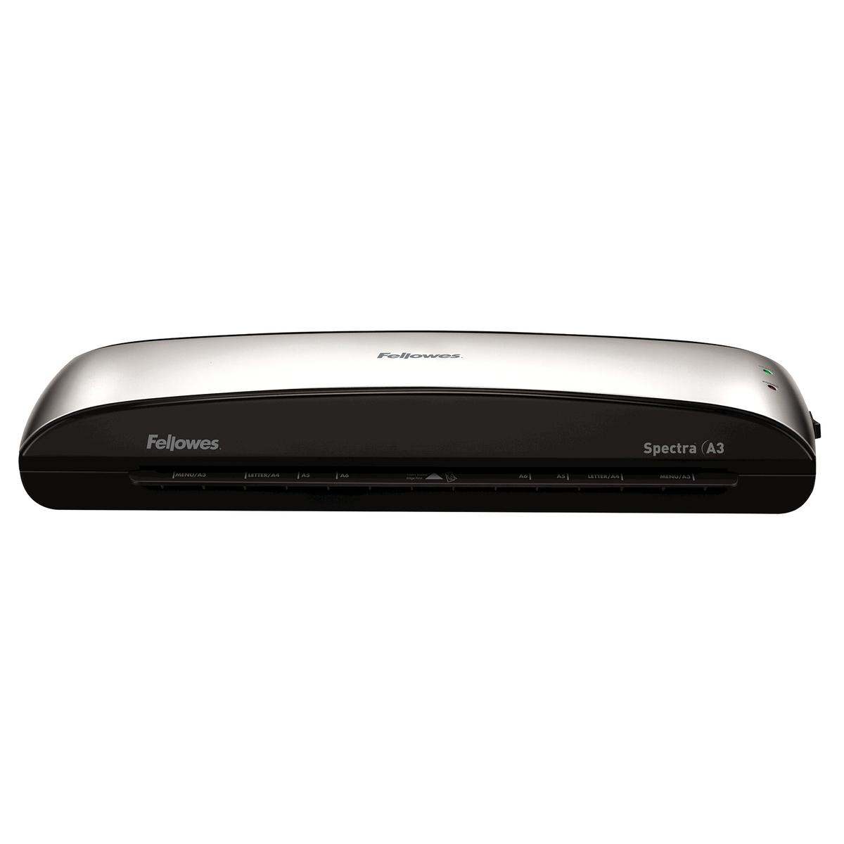 Plastifieuse à pochettes SPECTRA A3 FELLOWES — Vue de face